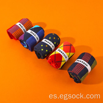 Calcetines de regalo cómodos antibacterianos con caja colorida unisex
